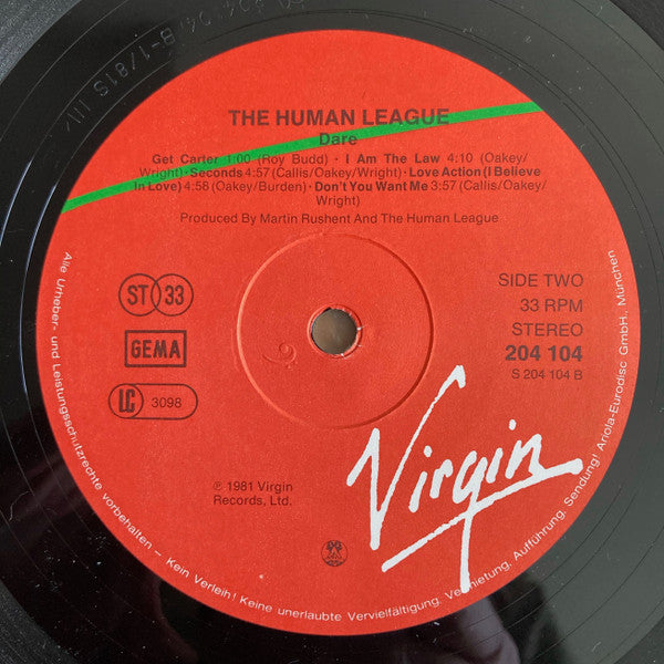 The Human League -Dare!