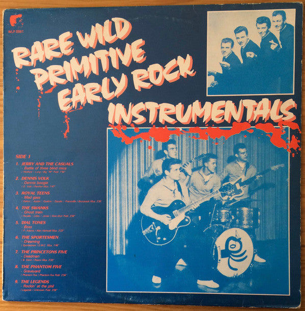 Various - Rare Wild Primitive Early Rock Instrumentals