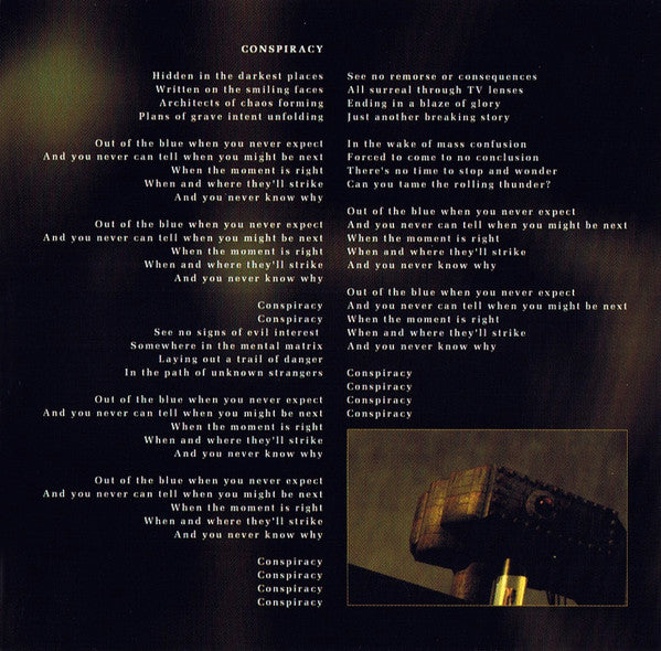 Conspiracy (13) -The Unknown