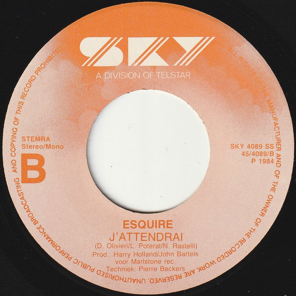 Esquire (19) -Seul Ce Soir