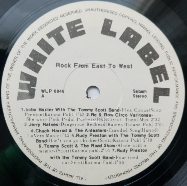 Various - Rock From East To West