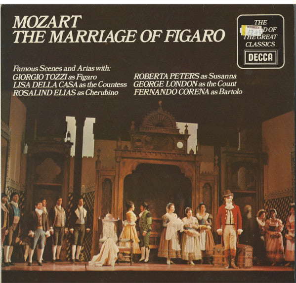 Mozart* - The Marriage Of Figaro: Famous Scenes And Arias