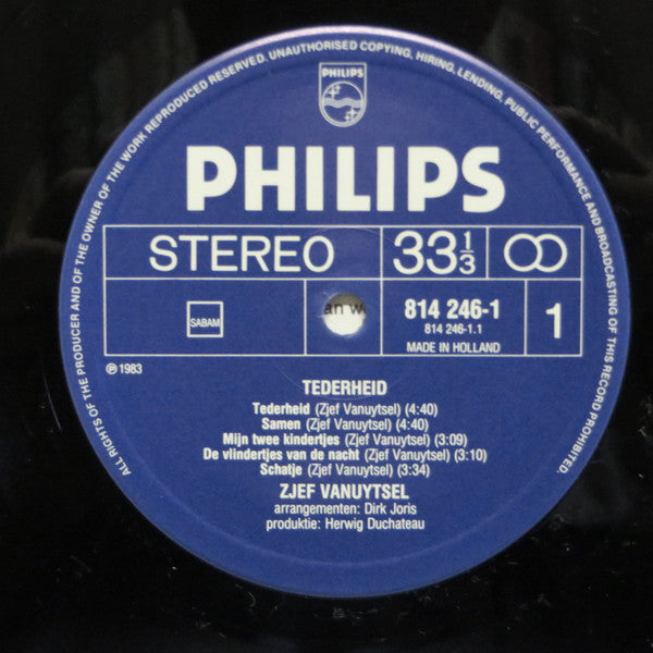 Zjef Vanuytsel -Tederheid