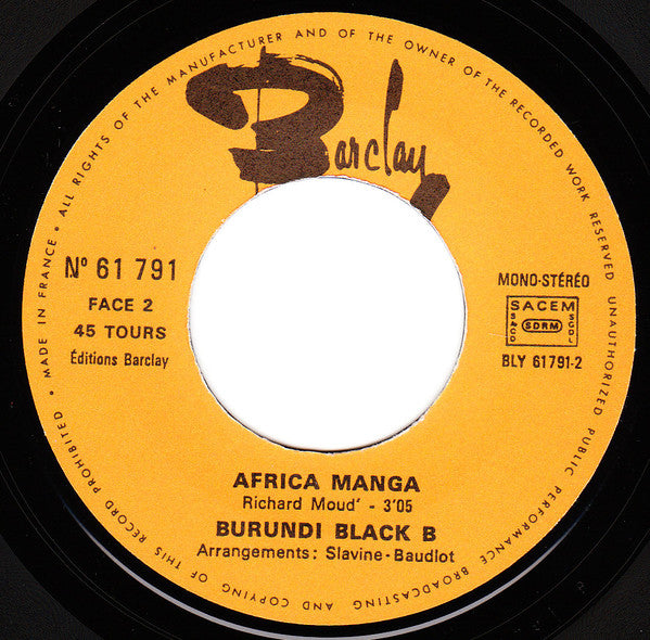 Burundi Black B* -Marabunta