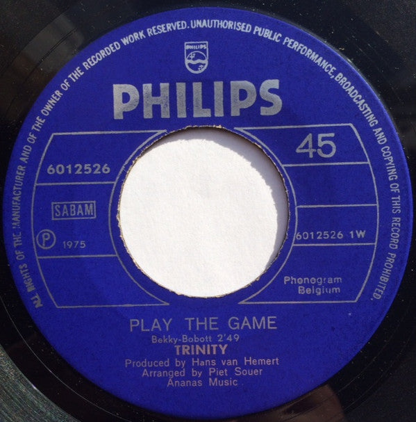 Trinity (14) -Play The Game