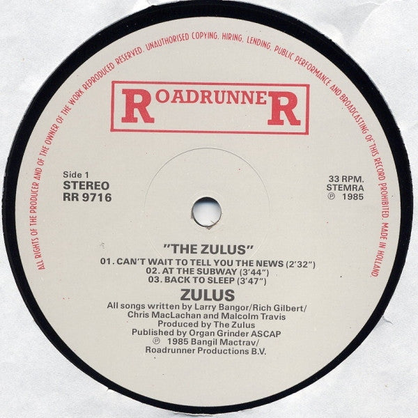 The Zulus (2) -The Zulus
