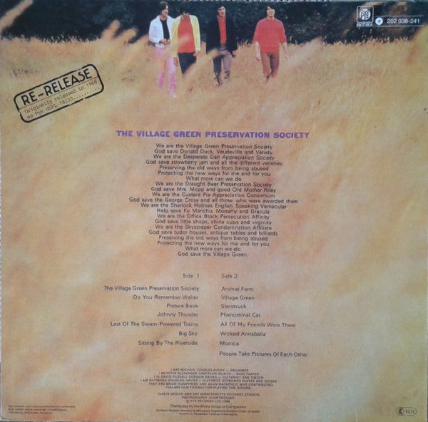 The Kinks -The Kinks Are The Village Green Preservation Society