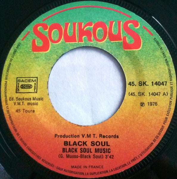 Black Soul (2) -Black Soul Music / Mangous Ye