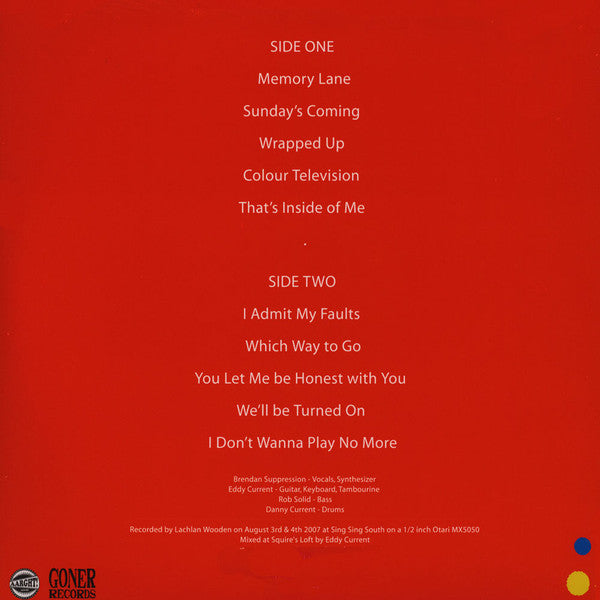 Eddy Current Suppression Ring -Primary Colours