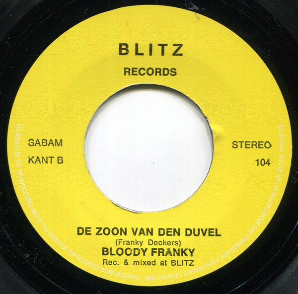 Bloody Franky -Tuur Den Don Juan