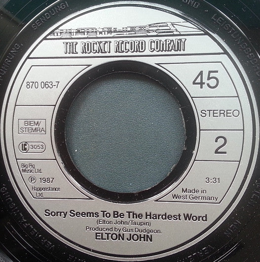 Elton John -Candle In The Wind
