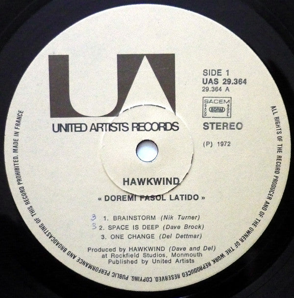 Hawkwind -Doremi Fasol Latido