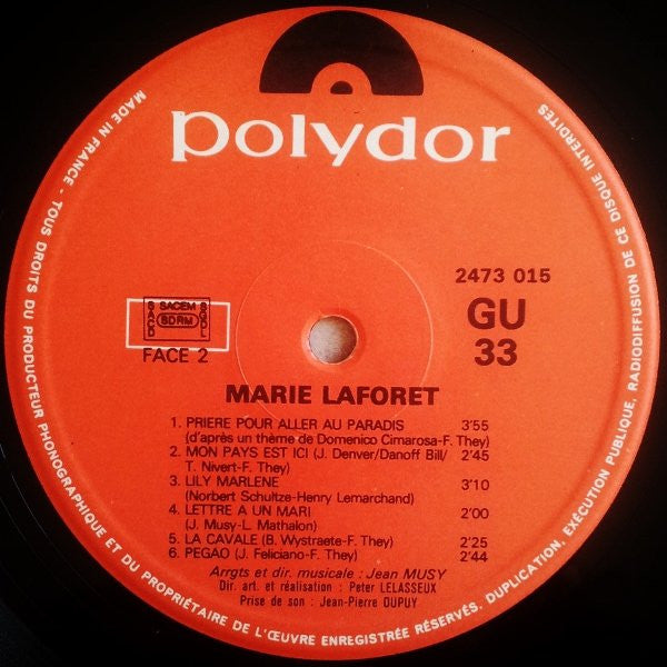 Marie Laforet* -Marie Laforet