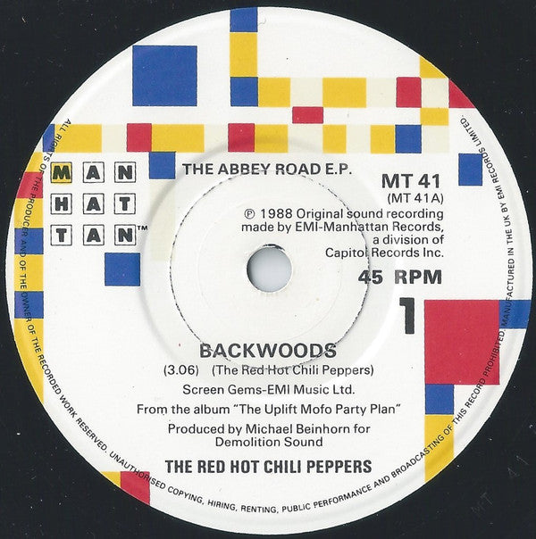 The Red Hot Chili Peppers* -The Abbey Road E.P.
