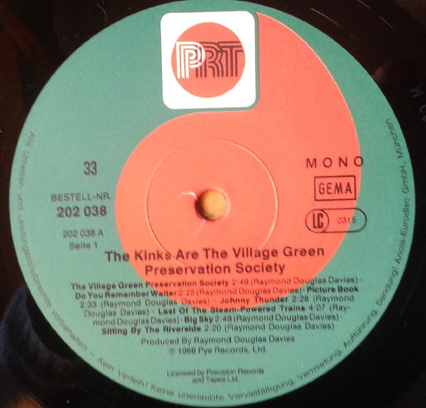 The Kinks -The Kinks Are The Village Green Preservation Society