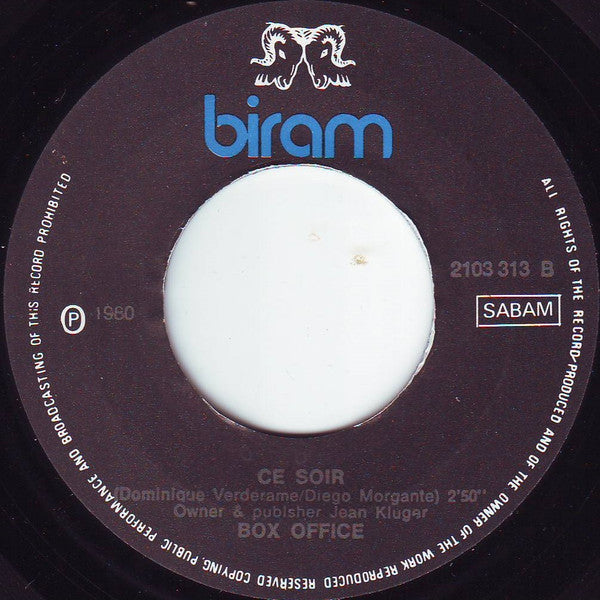 Box Office (2) -Dans Le Bois