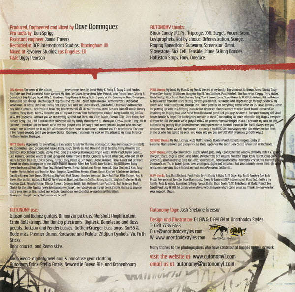 Autonomy (2) - Autonomy