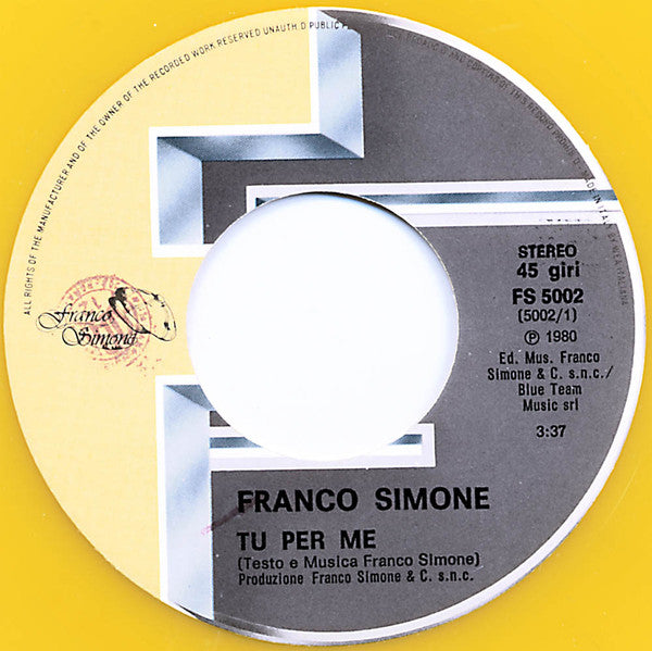 Franco Simone -Tu Per Me