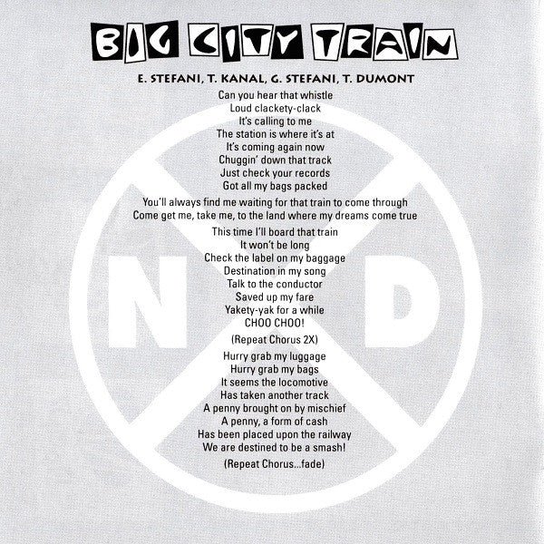 No Doubt -No Doubt