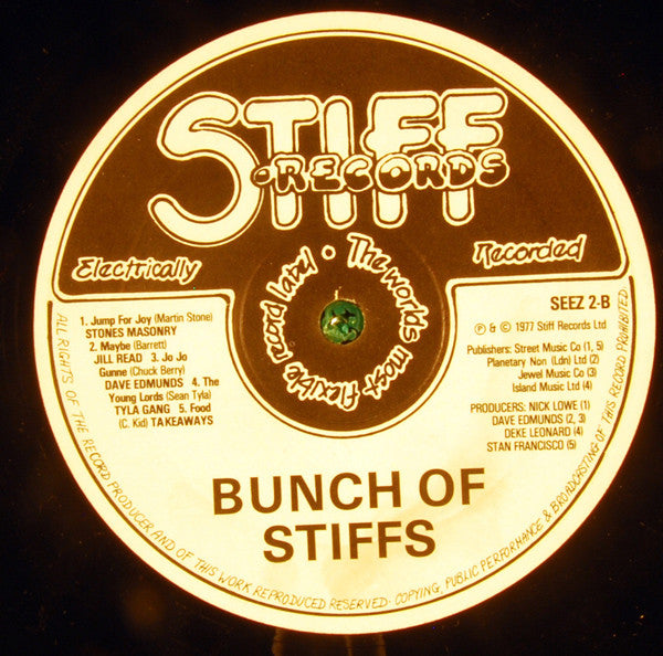 Various - A Bunch Of Stiff Records