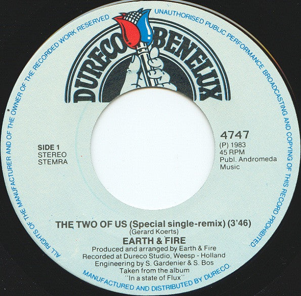 Earth & Fire* -The Two Of Us (Special Single-Remix)