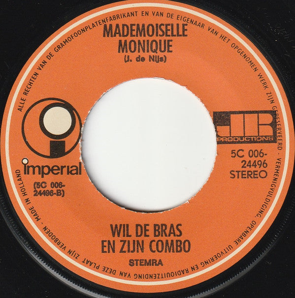 Wil De Bras En Zijn Combo* - Donna
