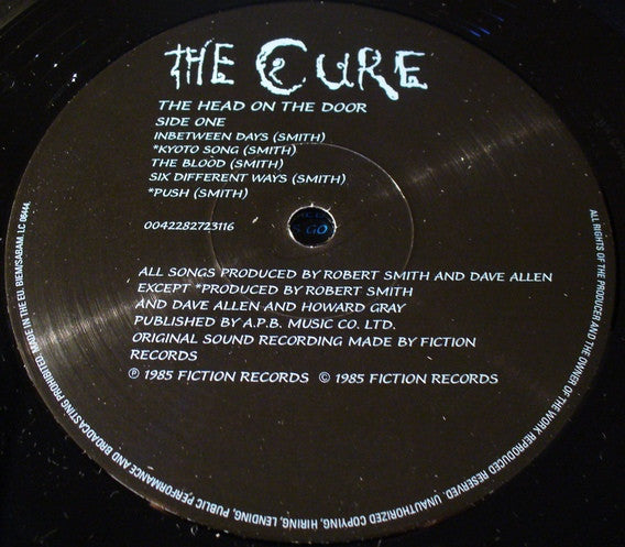 The Cure -The Head On The Door