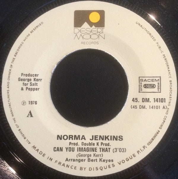 Norma Jenkins -Can You Imagine That / Love Jones