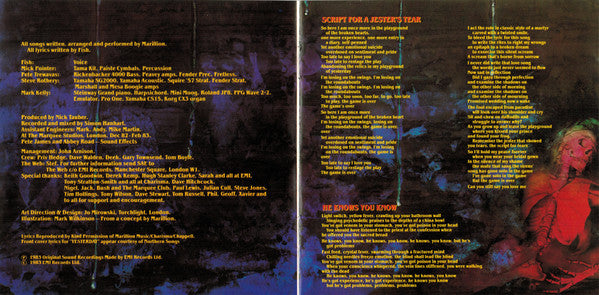 Marillion -Script For A Jester's Tear