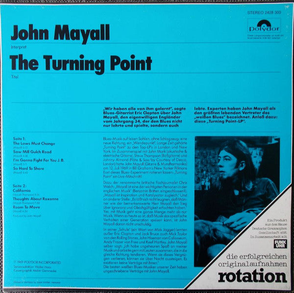 John Mayall -The Turning Point
