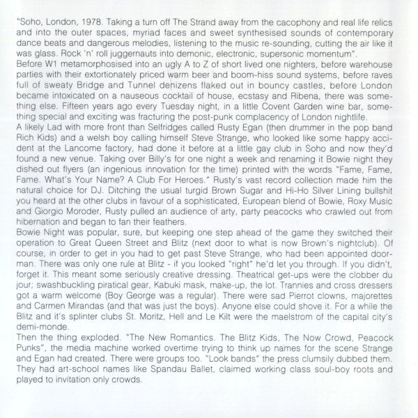 Visage -Fade To Grey (The Best Of Visage)