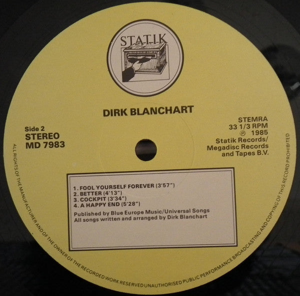 Dirk Blanchart -Europe Blue