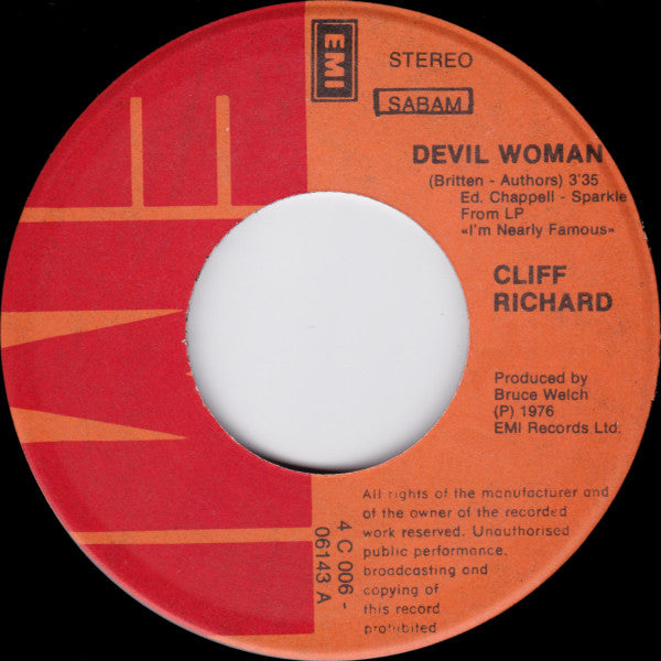 Cliff Richard -Devil Woman