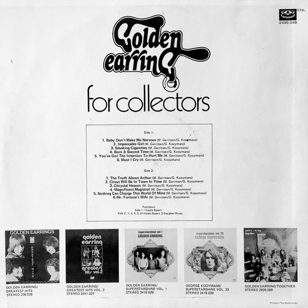 Golden Earring -For Collectors
