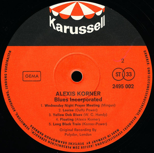 Alexis Korner Blues Incorporated* -Alexis Korner Blues Incorporated