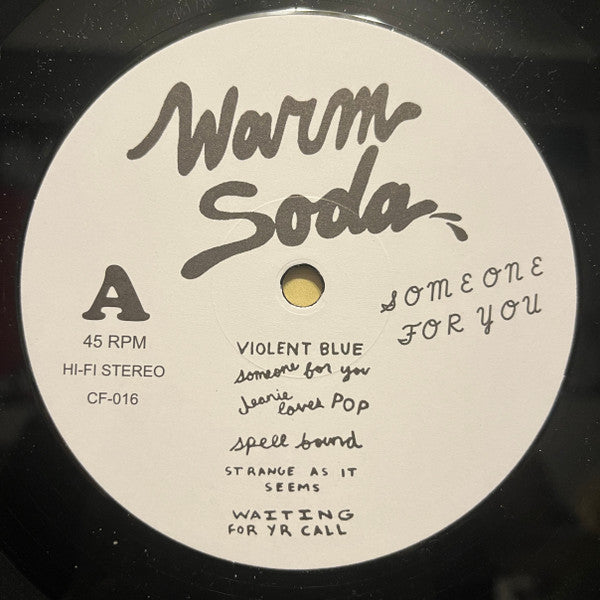 Warm Soda -Someone For You