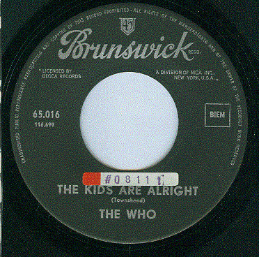 The Who -The Kids Are Alright