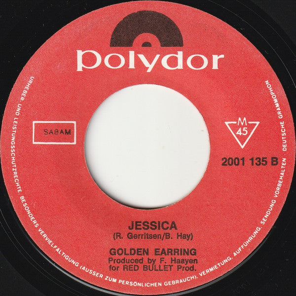 Golden Earring -Holy Holy Life / Jessica