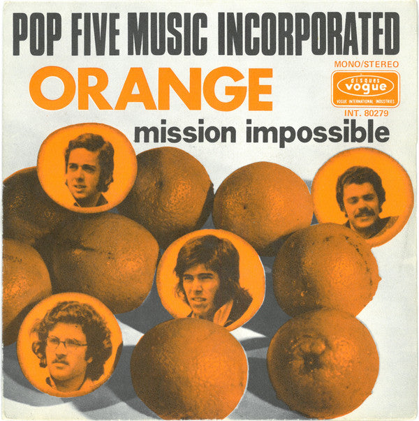 Pop Five Music Incorporated -Orange