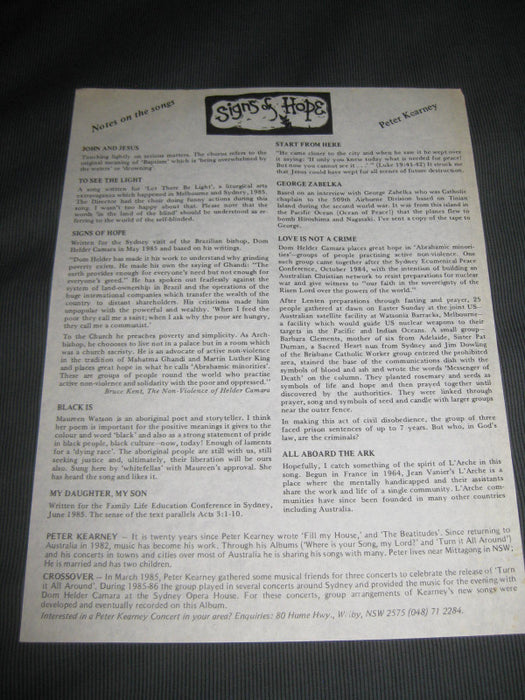 Peter Kearney (2) & Crossover (9) -Signs Of Hope