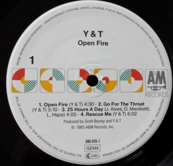 Y & T -Open Fire