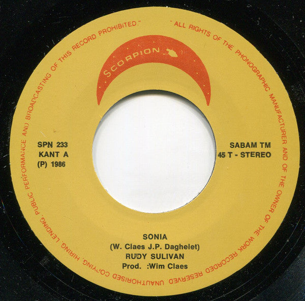 Rudy Sullivan -Sonia
