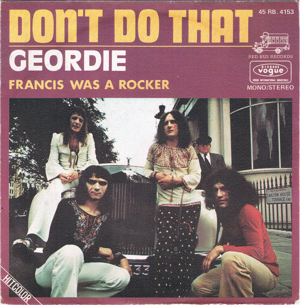 Geordie -Don't Do That