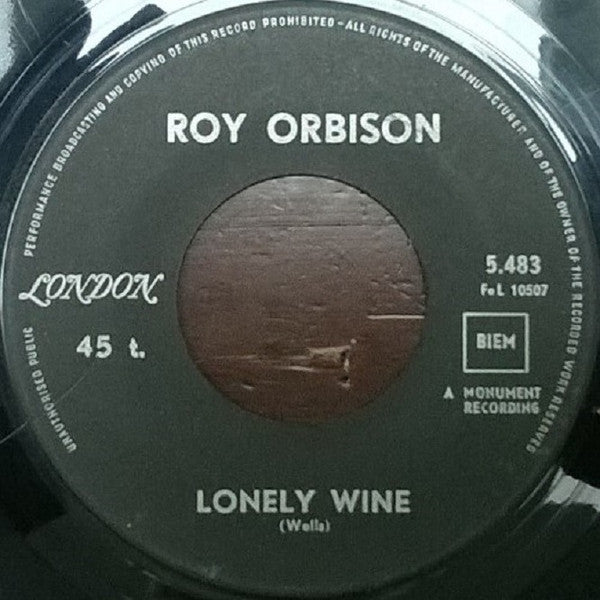 Roy Orbison -Lonely Wine