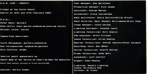 R.E.M. - Live