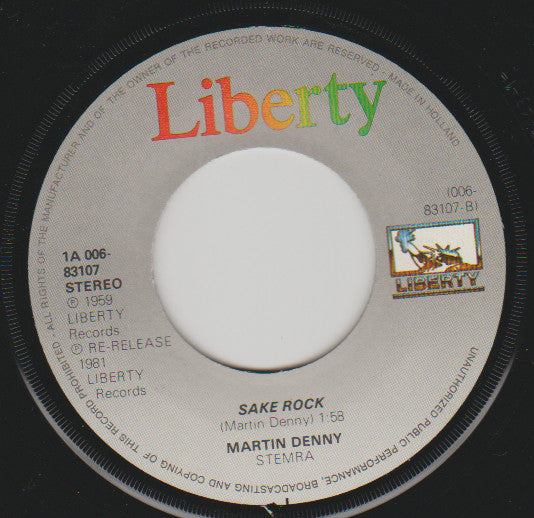 Martin Denny - Martinique / Sake Rock