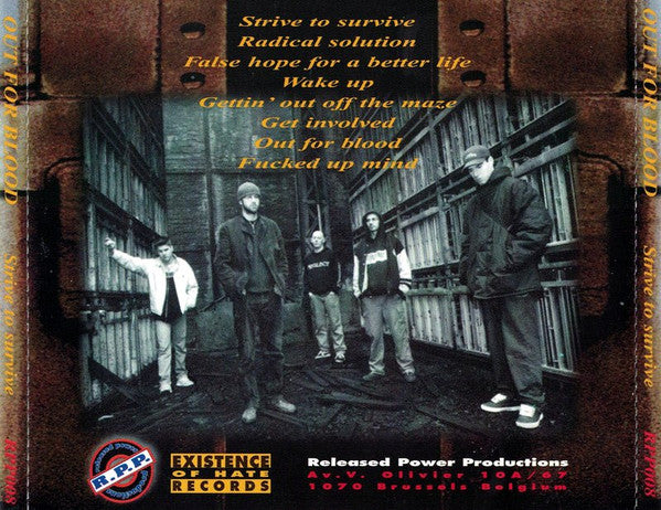 Out For Blood -Strive To Survive