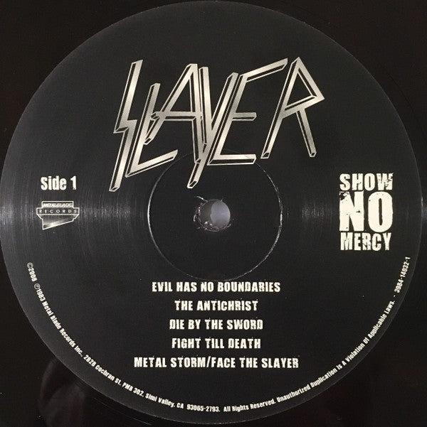 Slayer -Show No Mercy