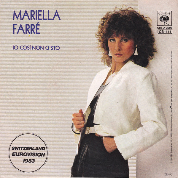 Mariella Farré -Io Così Non Ci Sto