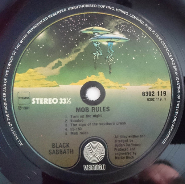 Black Sabbath - Mob Rules